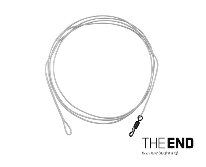 The END - Bas de ligne en fluorocarbone - 1 pièce - Prêt à l'emploi