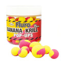 Pop-Ups bicolores Fluro - 15 mm - Krill et Banane