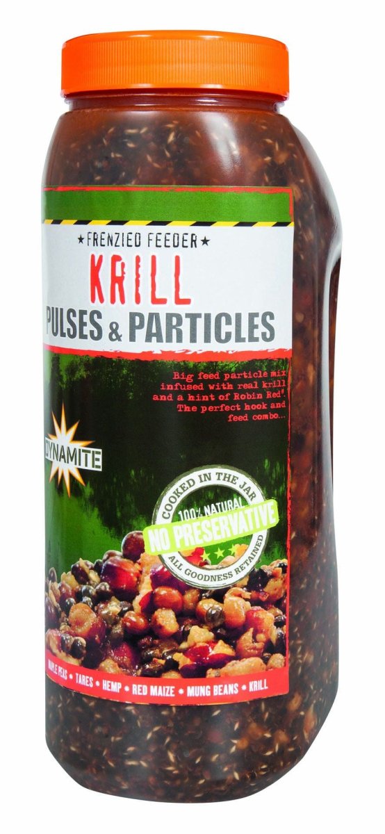 Dynamite Baits Frenzied Particles Krill - 2.5L - Klaar voor gebruik - KarperCentrale