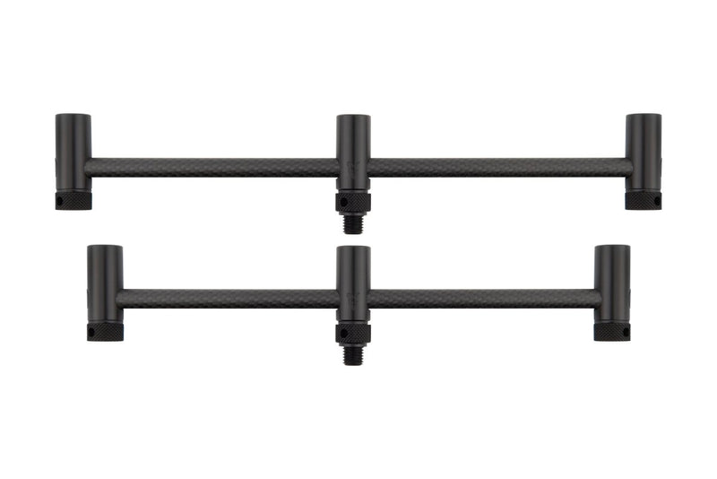 Barres Buzz réglables Black Label Carbon pour 3 cannes (220mm - 250mm)