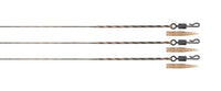 Bas de ligne camo submerge - Emerillon à changement rapide - 3 pcs