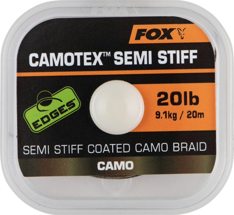 Camotex Semi Rigide - 20m - Fil tressé pour bas de ligne