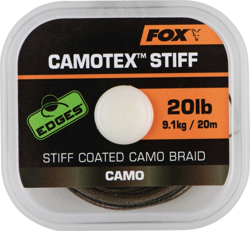 Camotex Rigide - 20m - Fil tressé pour bas de ligne