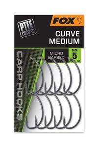 Curve Medium - Hameçons Carpe - Édition PTFE