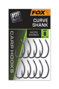 Curve Shank - Hameçons Carpe - Édition PTFE