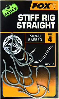 Edges Armapoint Stiff Rig Droit - Hameçon carpe