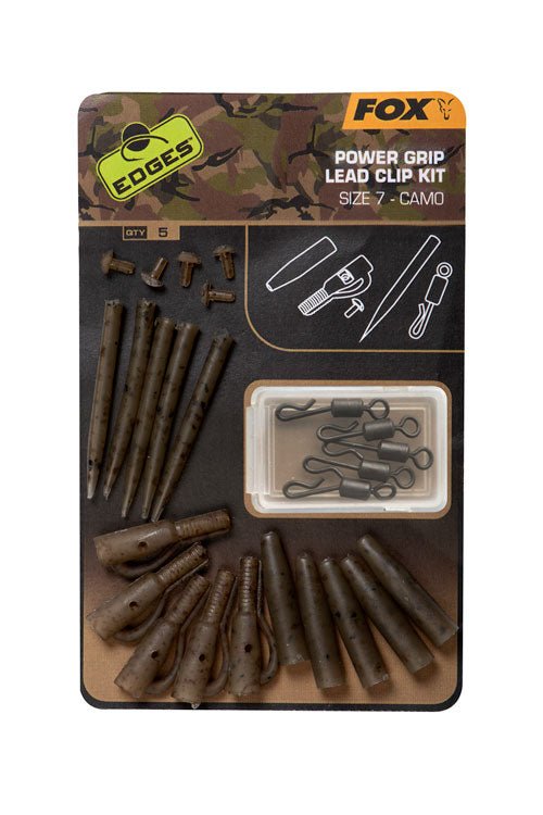 Kit de clips plombs Edges Camo Power Grip