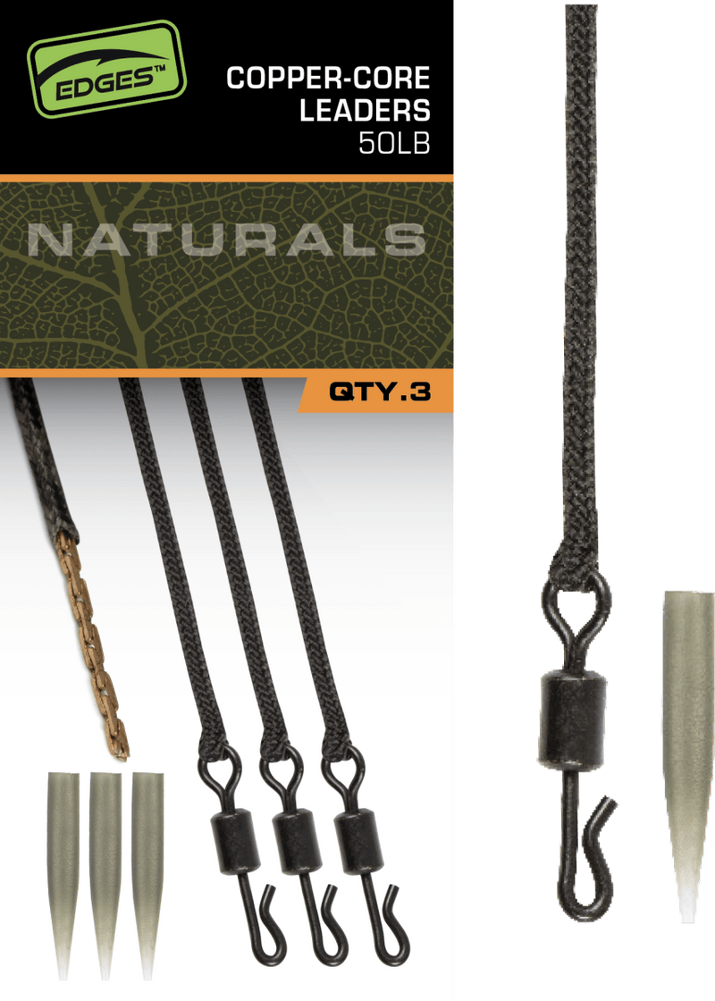 Bas de ligne Edges Naturals à âme de cuivre