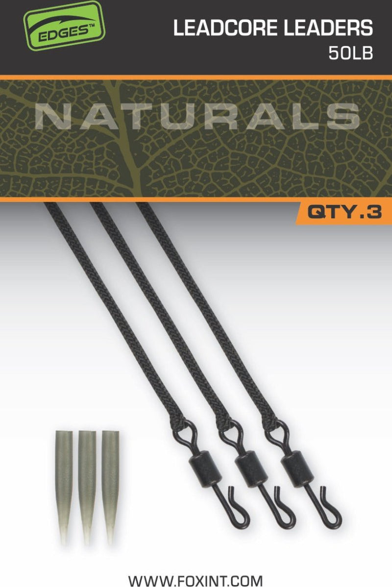 Bas de ligne Leadcore Edges Naturals