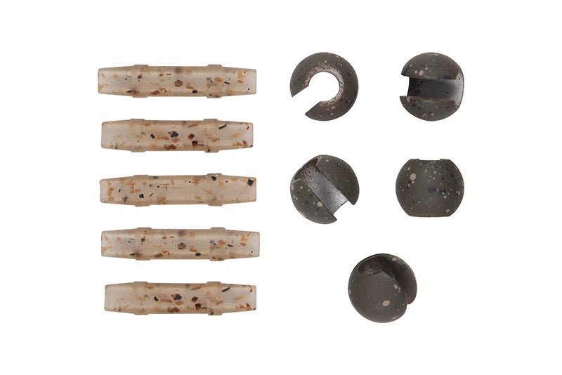 FOX Edges Tubing Tungsten Heli Bead Kit - 5pcs - Veilig Helikopter Systeem - KarperCentrale