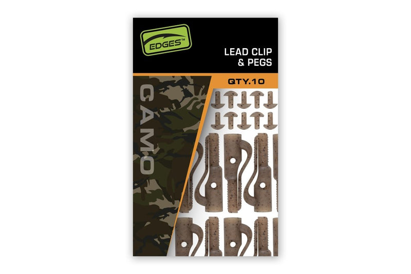 Clip plomb + piquets - camouflage