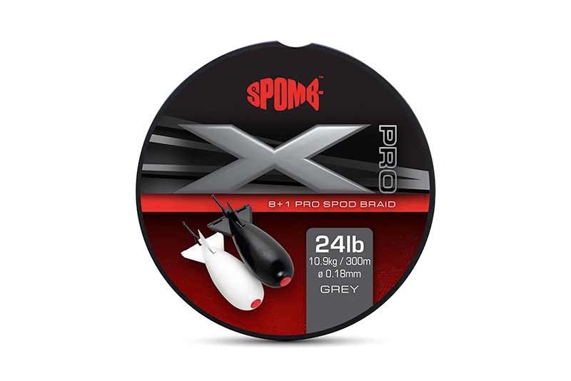 SPOMB - X Pro Tresse - Gris - 24lb - 300m