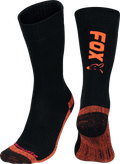 Chaussette longue Thermolite noir orange