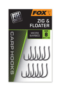 Zig & Floater - Hameçons Carpe - Édition PTFE