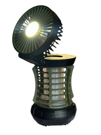 Lampe Anti-Moustiques & Éclairage - Rechargeable - Avec Ventilateur
