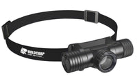 Lampe frontale zoom rechargeable avec étui