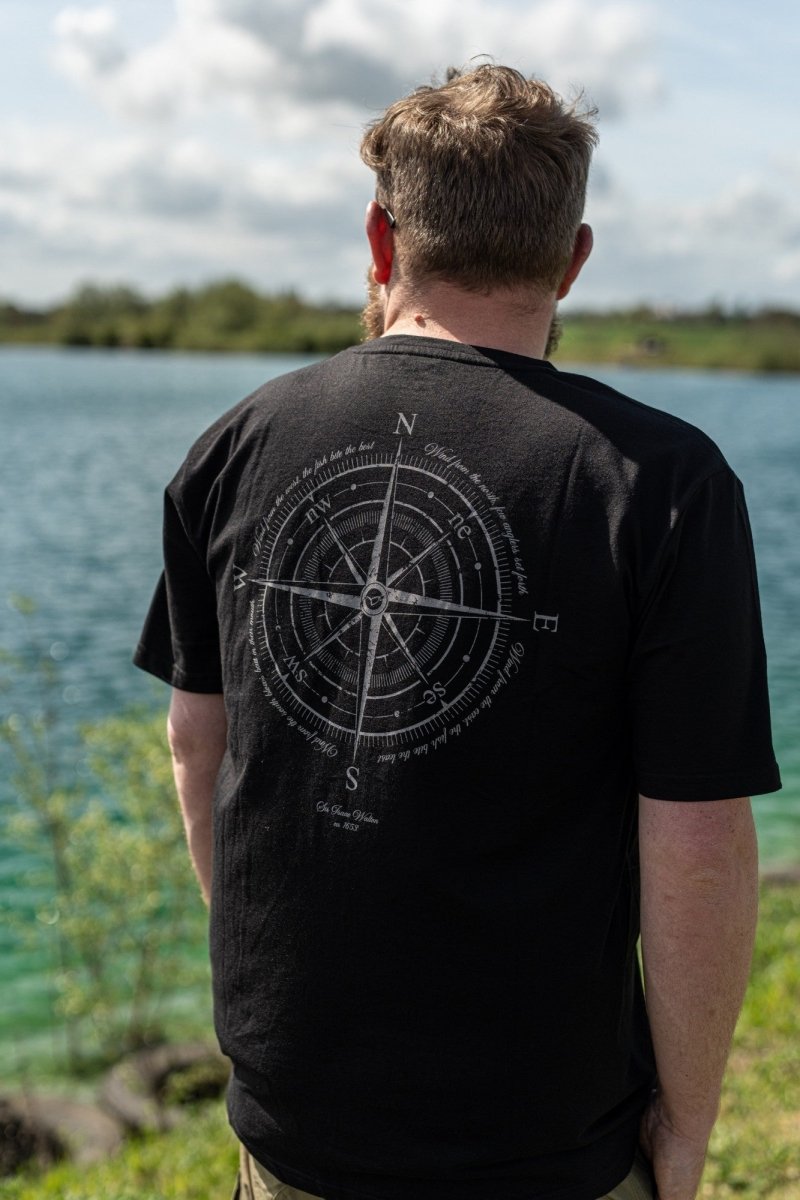 Korda Compass Tee - Black - KarperCentrale