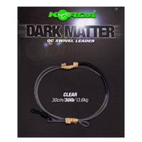 Dark Matter Bas de ligne - 30 cm - Emerillon QC Transparent - 30LB