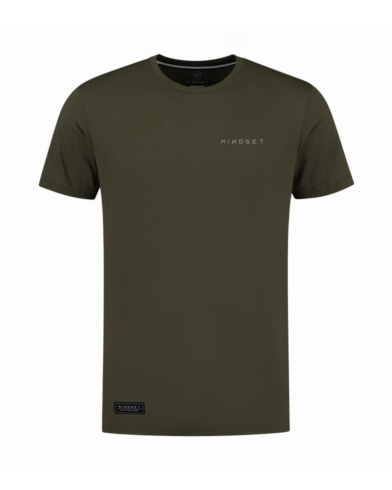 Mindset - Minimal Tee - Olive Foncé