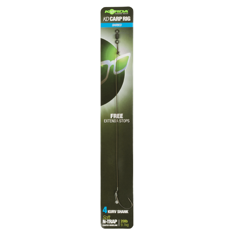 Korda N Trap KD Rig - Kurv - Microbarb - KarperCentrale
