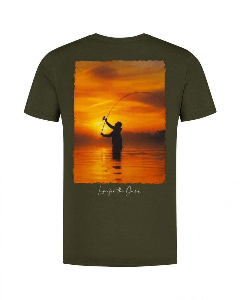 T-shirt Sunrise - Olive Foncé