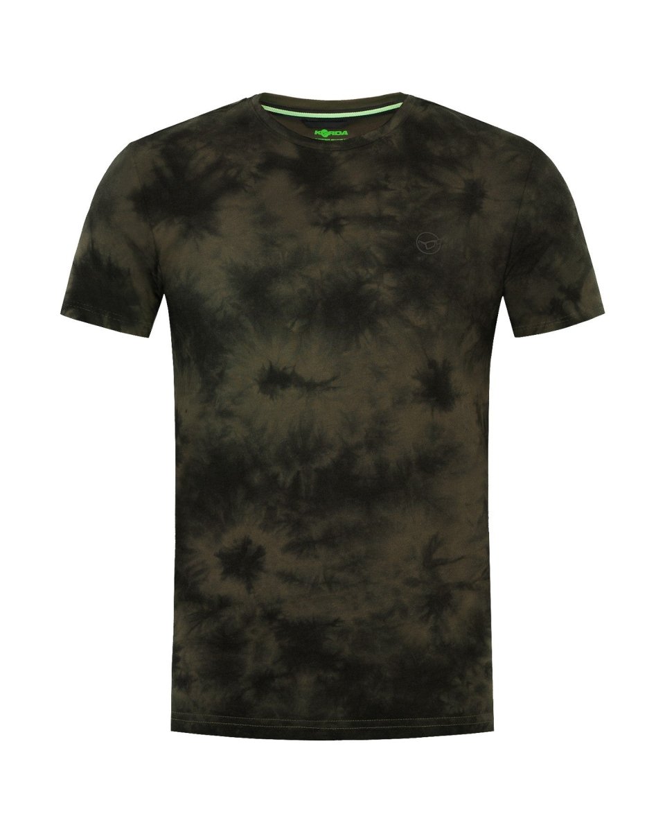 Korda Tie Dye - T-Shirt - Dark Olive - KarperCentrale