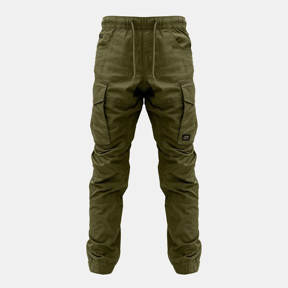 Kumu Cargo Pants - Utility - Khaki - KarperCentrale