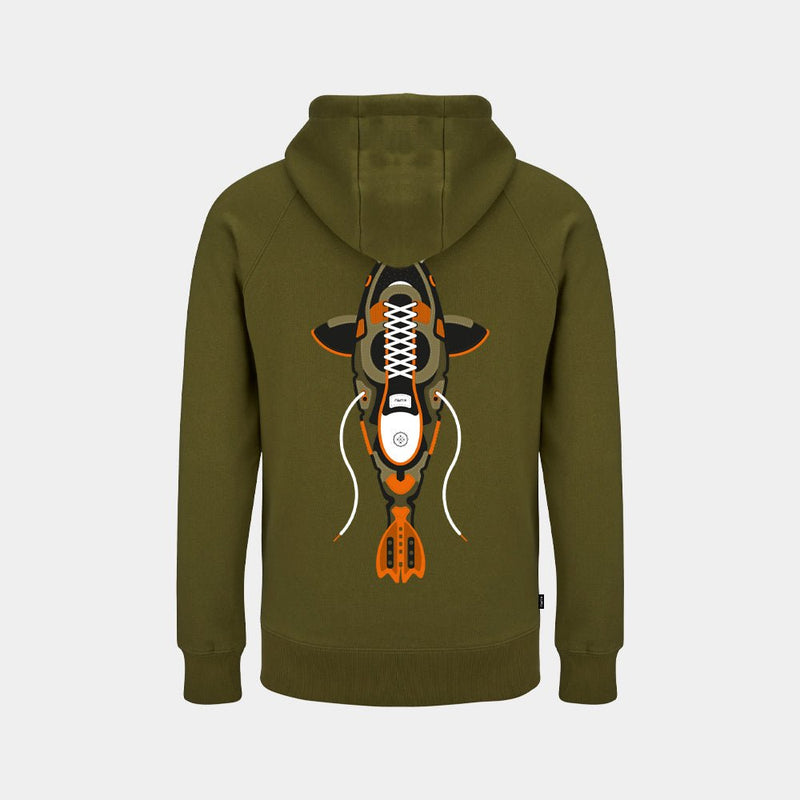 Sweat à capuche enfant - Cuir véritable