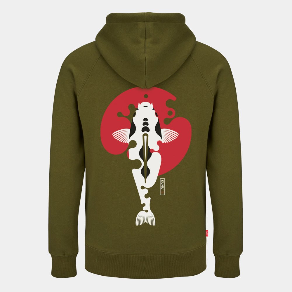 Kumu Rising Sun Hoody - Koi Design - KarperCentrale