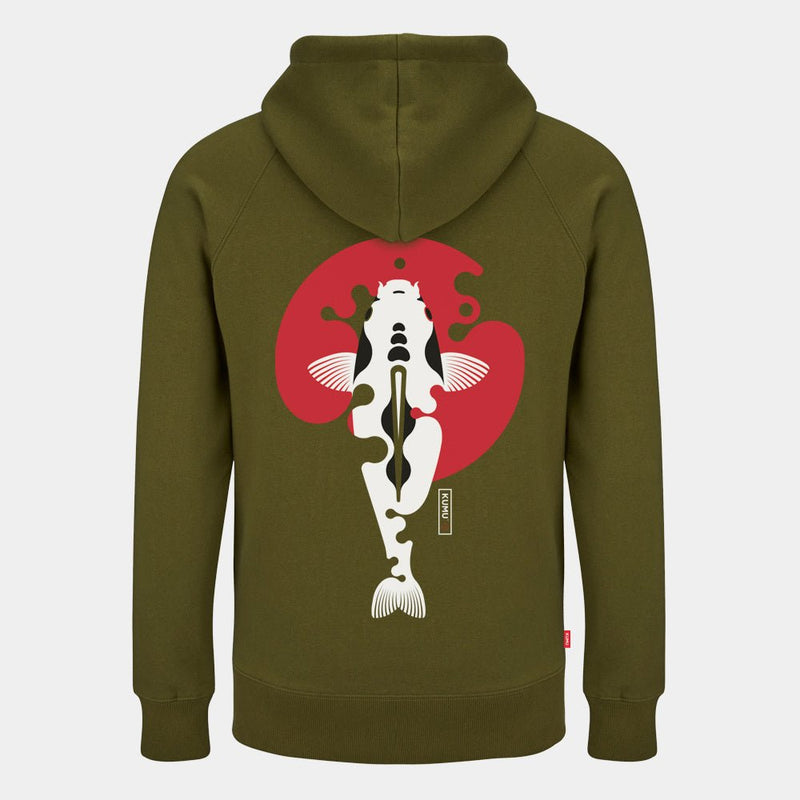 Sweat à capuche Rising Sun - Motif Koi