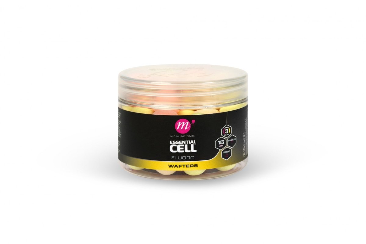 Mainline Essential Cell - Fluoro Wafters - 15mm - Mixed colours - KarperCentrale