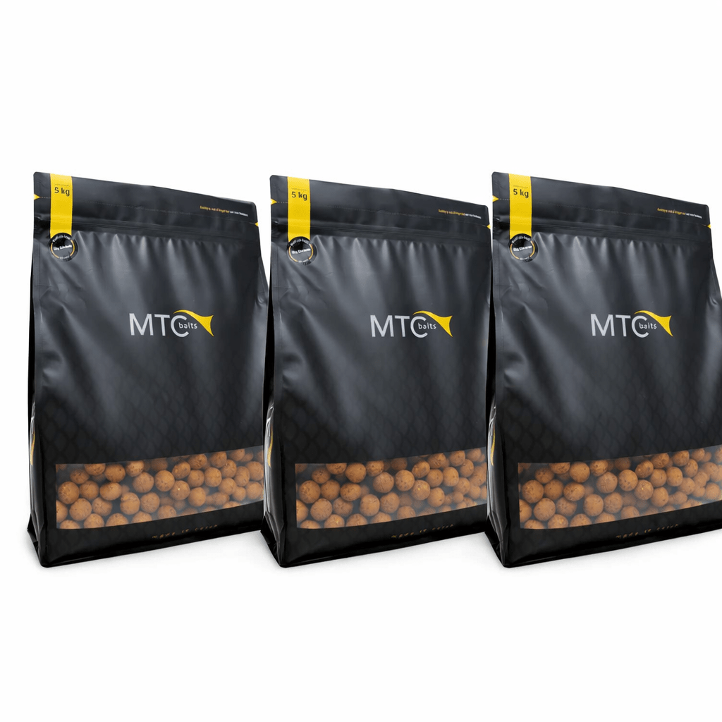 MTC 15kg Big Banana Boilies - Bulk Deal - KarperCentrale