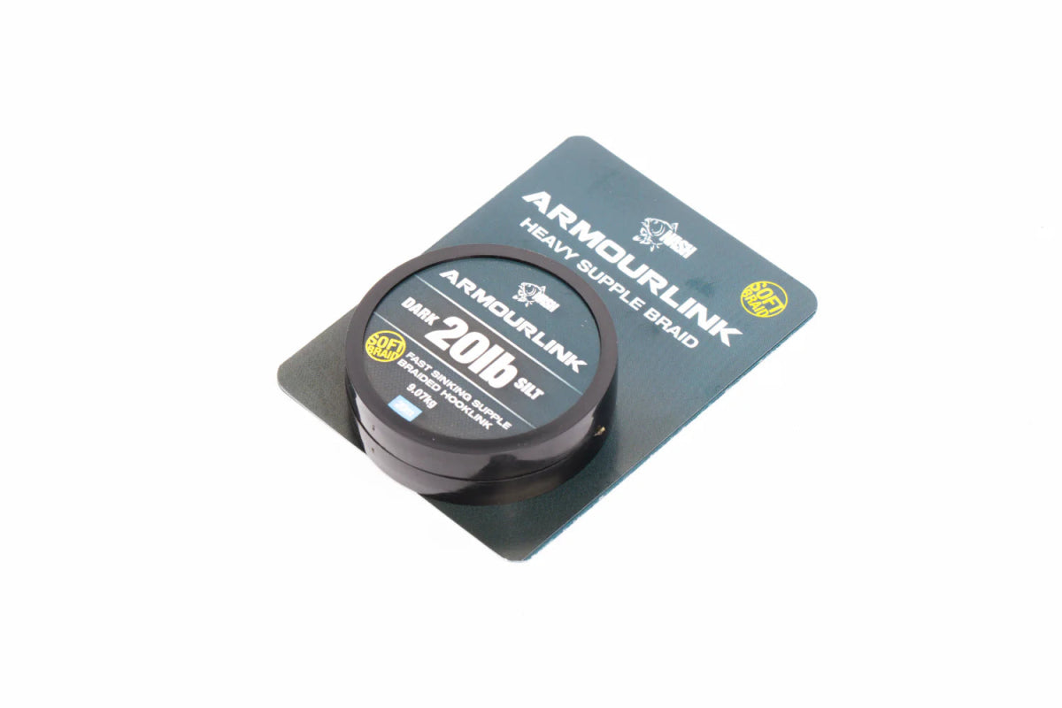 Nash Tackle Armourlink - Soft - Silt - 20m - KarperCentrale