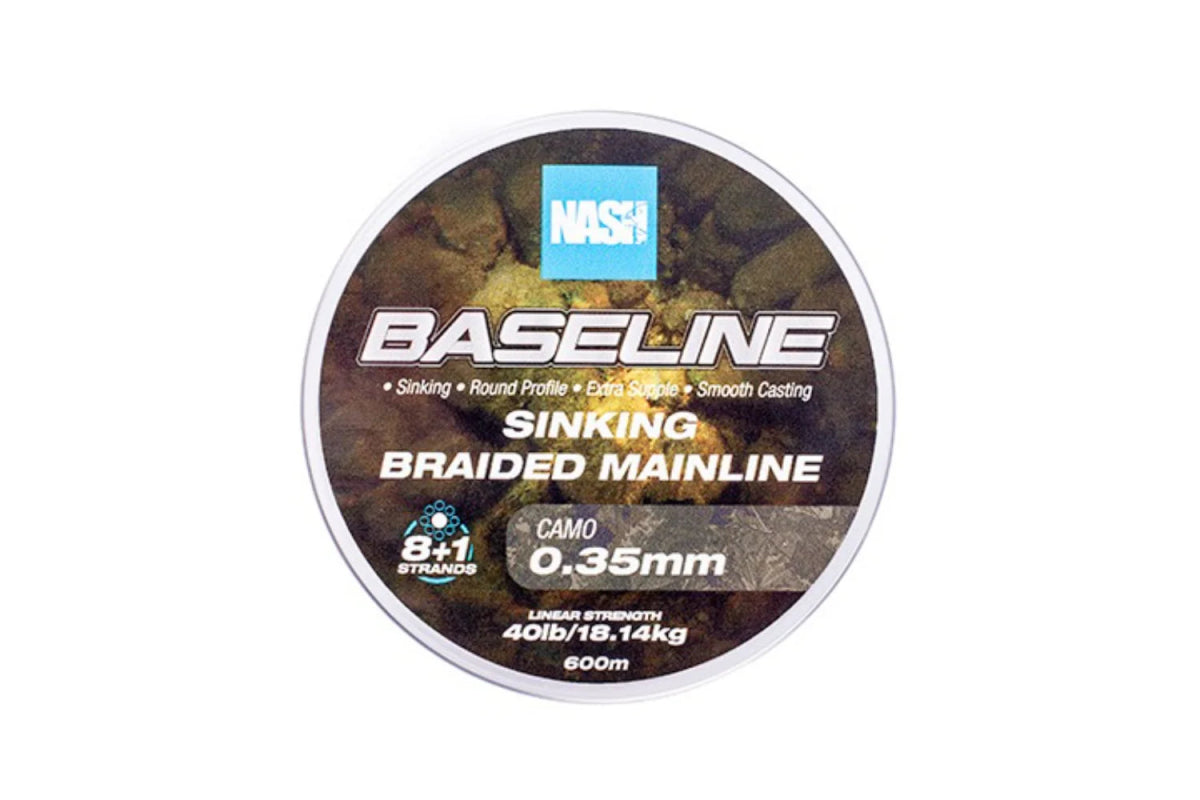 Nash Tackle Baseline - Camo - 600m - KarperCentrale