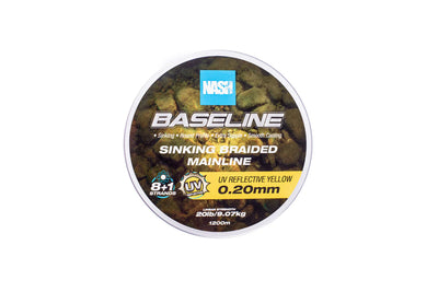 Nash Tackle Baseline - UV Geel - 1200m - KarperCentrale