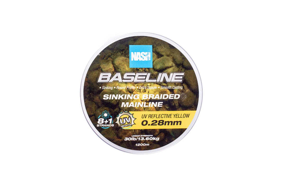 Nash Tackle Baseline - UV Geel - 1200m - KarperCentrale