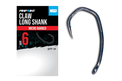 Nash Tackle Claw Long Shank - KarperCentrale