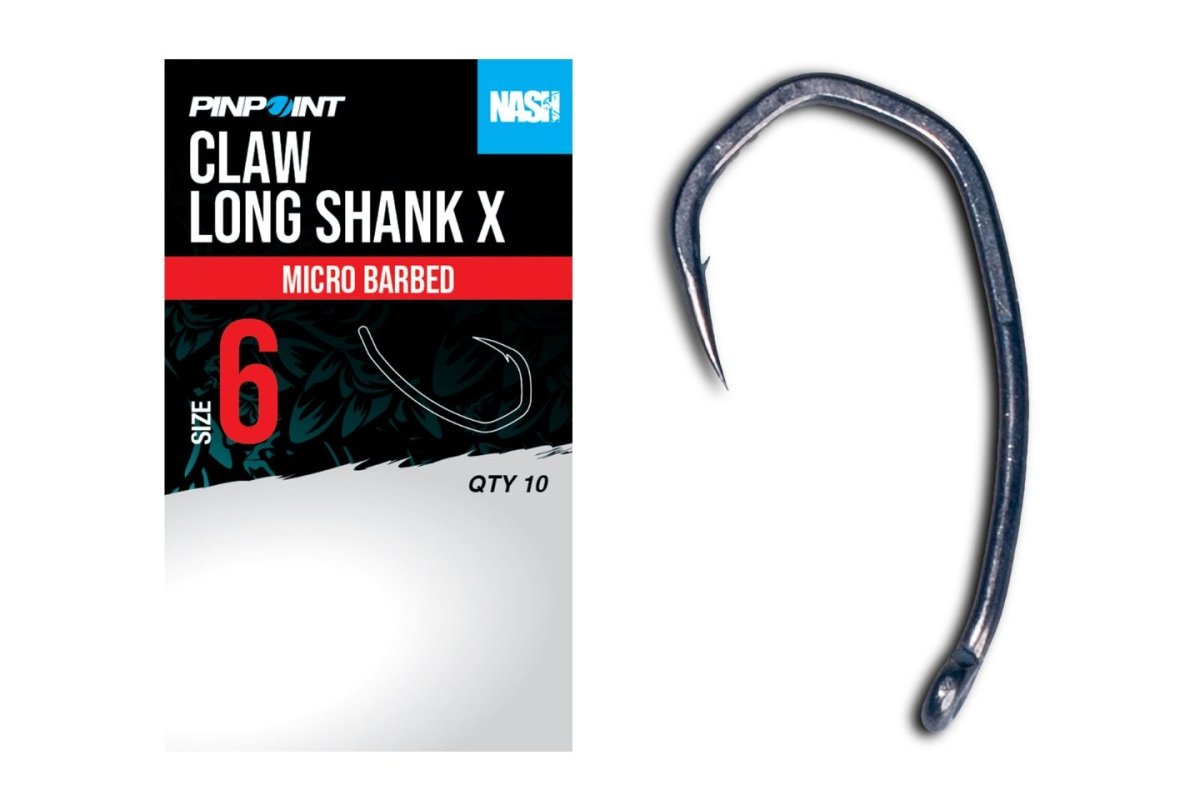 Nash Tackle Claw Long Shank X - KarperCentrale