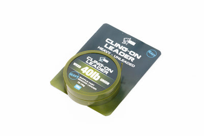Nash Tackle Cling - On Unleaded Leader - Weed - KarperCentrale