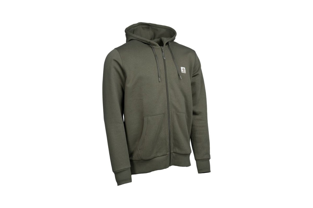 Nash Tackle Make It Happen - Badge Zipped Hoody - Groen - KarperCentrale