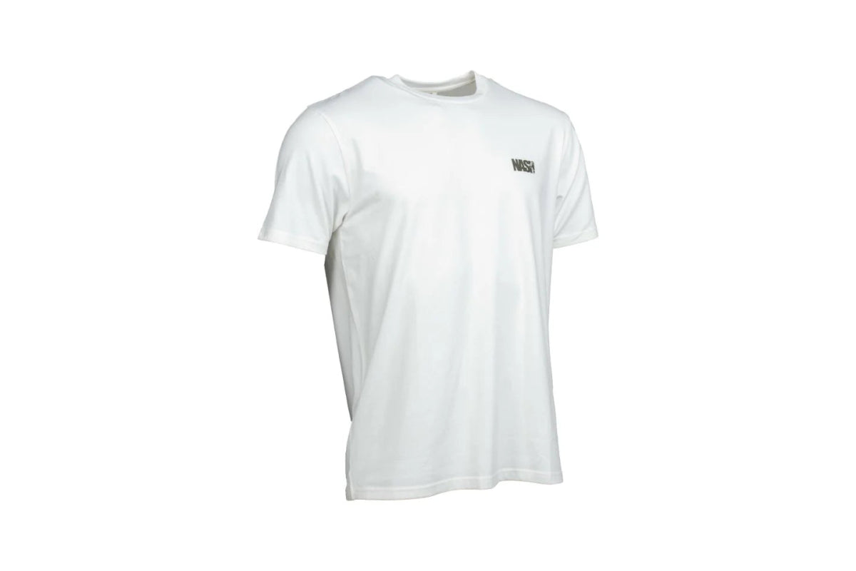 Nash Tackle Make It Happen - Carp Logo T Shirt - Ecru - KarperCentrale