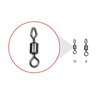 Nytro Connex Mixed - Eye Feeder Swivels - KarperCentrale