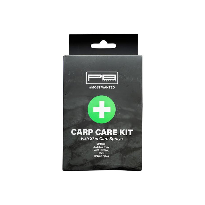 Kit d'entretien carpe - 2 sprays de 30 ml inclus avec serviette - dans une pochette zippée