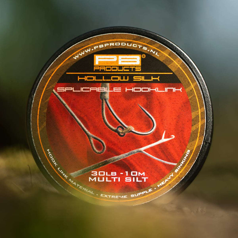 Soie creuse - Bas de ligne raccordable - 30LB - 10M