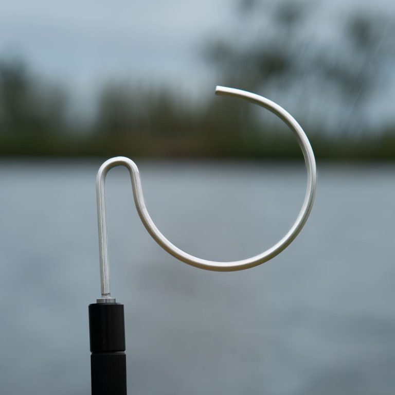 Protecteur de ligne en acier inoxydable pour tuteur de bord C-modèle