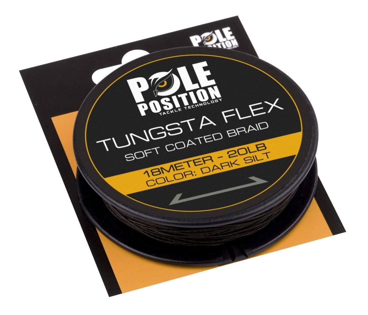 Pole Position Tungstaflex - Soft Coated Braid - 20m - KarperCentrale