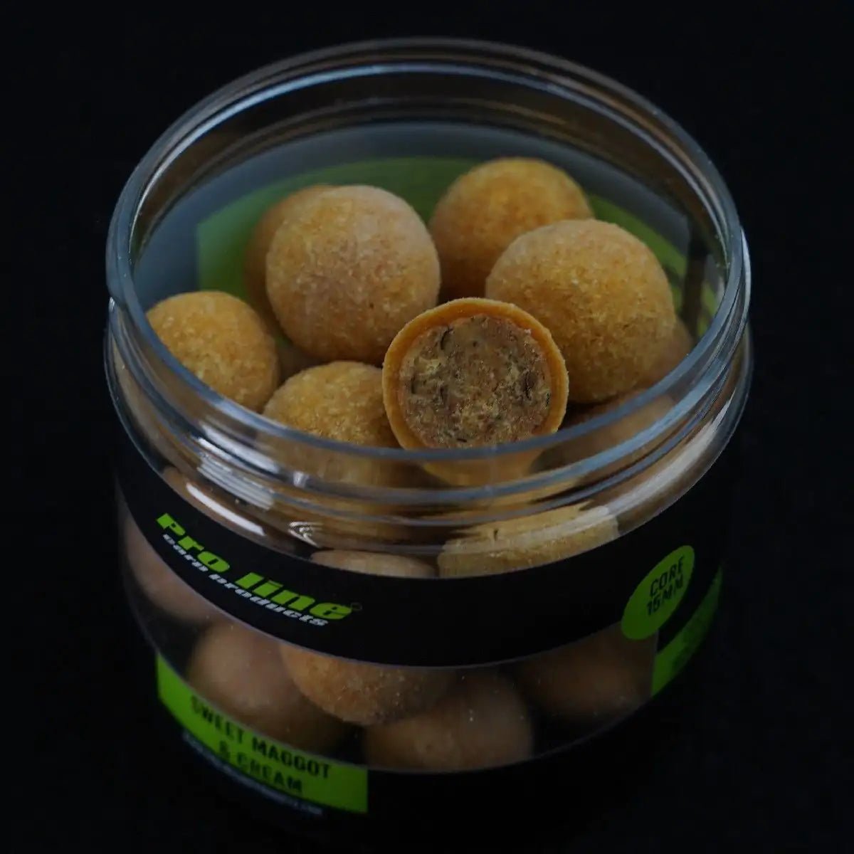 Proline Sweet Maggot & Cream - Coated Hookbaits - Core - 15mm - KarperCentrale