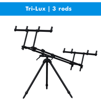 Tri-Lux - Support pour 3 cannes