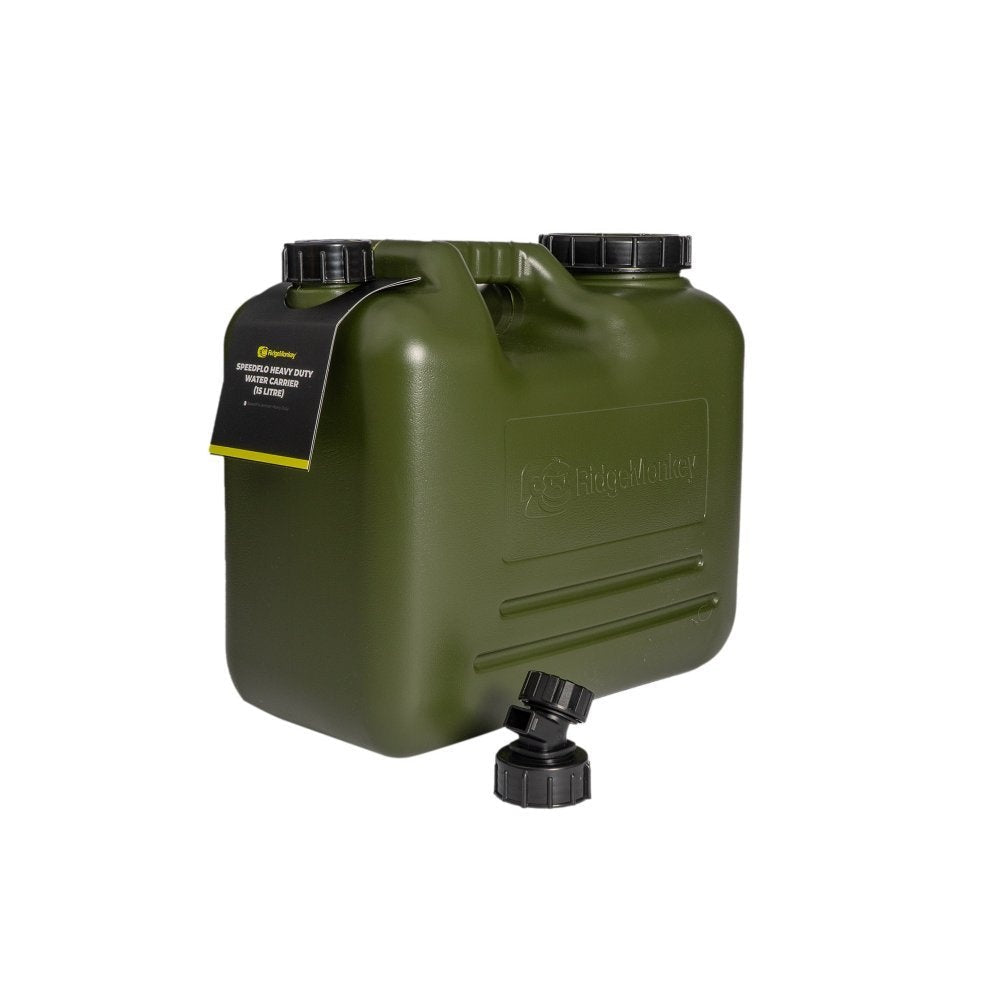 RidgeMonkey Heavy Duty Water Carrier - SpeedFlo - 15Ltr - KarperCentrale