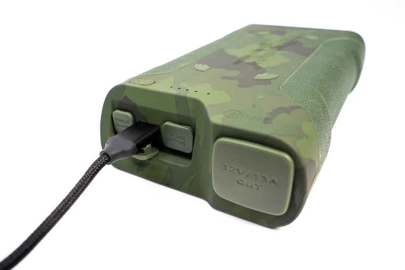 Batterie externe - 77850mAh - Coffre-fort - C-Smart - Sans fil - Camouflage